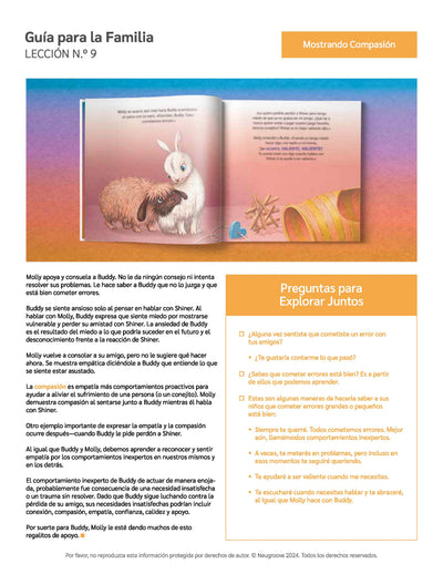 Family Guide to Making Friends with Feelings (PDF Download in Spanish)